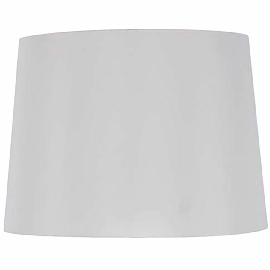 Home D Cor * | White Table Lamp Shade, 10 14 Reduction In Price