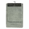 Rugs & Curtains * | 2-Piece Mila Grey Track Cotton Bath Rug Set At Discount Prices