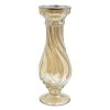 Home Accents * | Grace Mitchell Gold Luster Pillar Candle Holder, 14 Discount Store