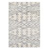 Rugs & Curtains * | (C182) Macy White & Blue Patterned Area Rug, 5 7 Delicate Design