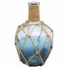 Home Accents * | Blue Ombre Glass Bottle Vase, 10 Discount Store