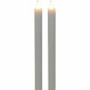 Home D Cor * | 2-Pack 2X10 Taper Candles White Limited Edition