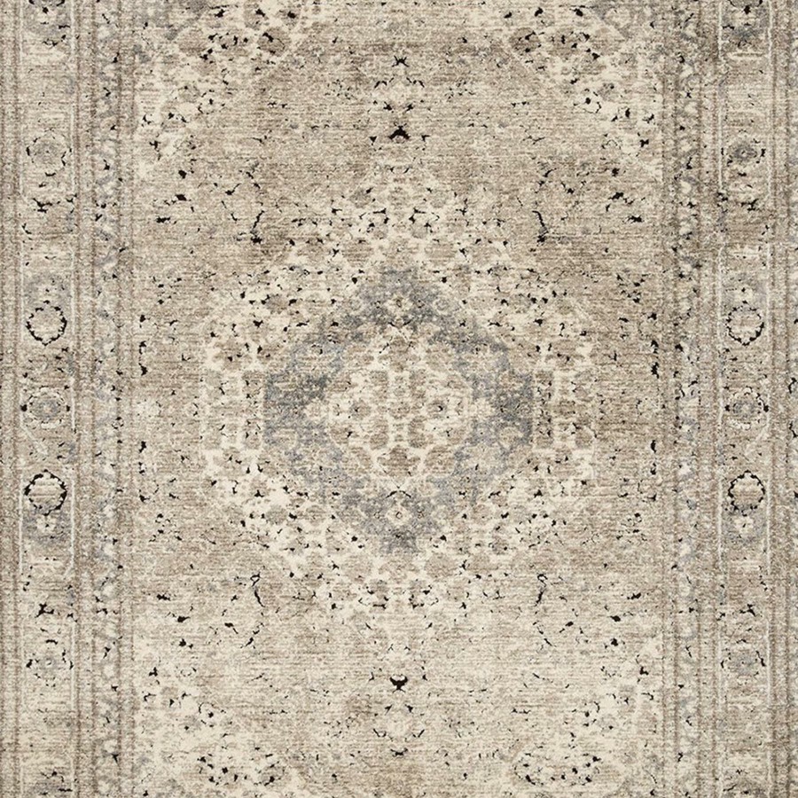 Rugs & Curtains * | (B500) Xander Ivory & Tan Area Rug, 5 7 Reliable Quality