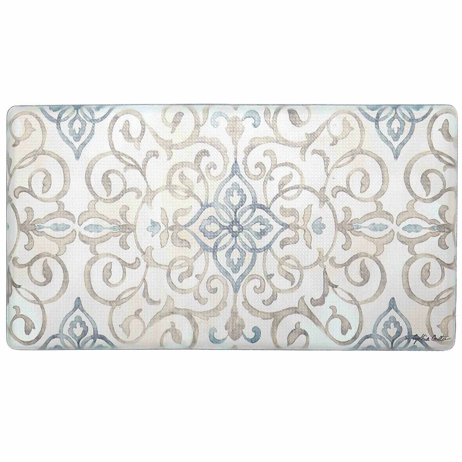 Rugs & Curtains * | Ivy Medallion Design Kitchen Mat, 20 39 Discount Store