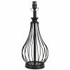 Home D Cor * | Black Metal Teardrop Table Lamp, 21 Fantastic Model