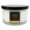 Home D Cor * | Amber Sage Scented Jar Candle, 15.9Oz Discount