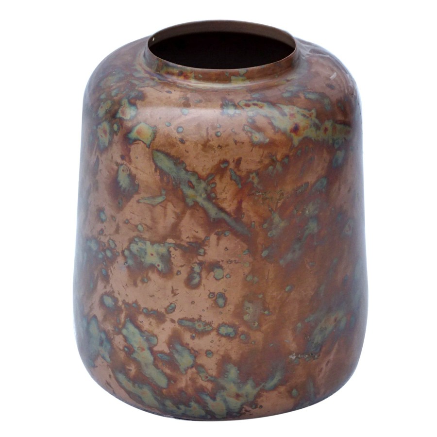 Home Accents * | Oxidized Iron Vase, 6 Reliable Quality