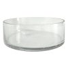 Home Accents * | Clear Glass Bowl Vase, 3 Exclusive Design