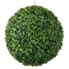 Home D Cor * | 10In Boxwood Ball Green Discount Store