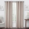 Rugs & Curtains * | Natural Faux Silk Blackout Grommet Curtain Panel, 63 New Collections