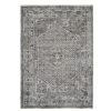 Rugs & Curtains * | (D485) Antika Grey Medallion Area Rug, 5 7 Reliable Quality