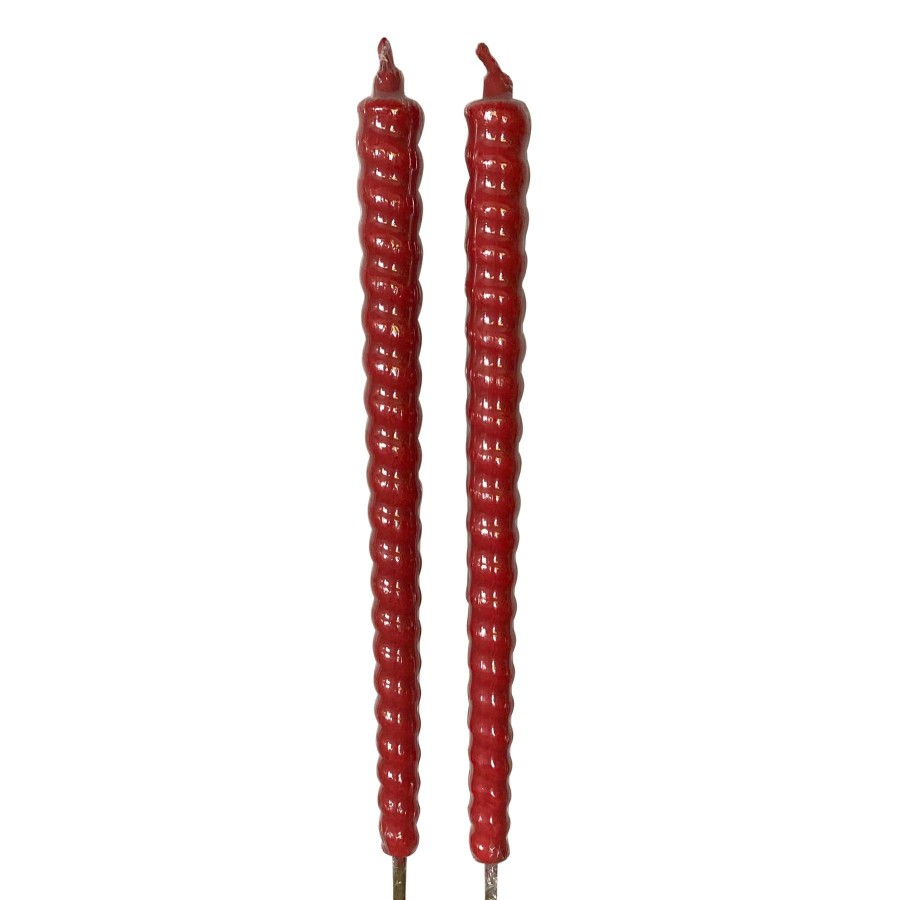 Home D Cor * | 2-Pack Red Citronella Candle Torch, 45 At Reduced Price