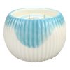 Home D Cor * | 3-Wick Blue Hibiscus & Driftwood Scented Candle, 16Oz At Reduced Price