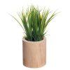 Home D Cor * | 9In Grass Wood Pot Discount Store