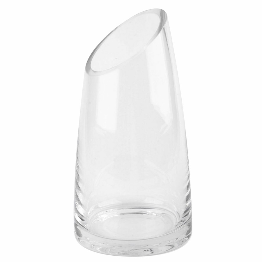 Home Accents * | Clear Glass Candle Holder, 7.5 At Low Price