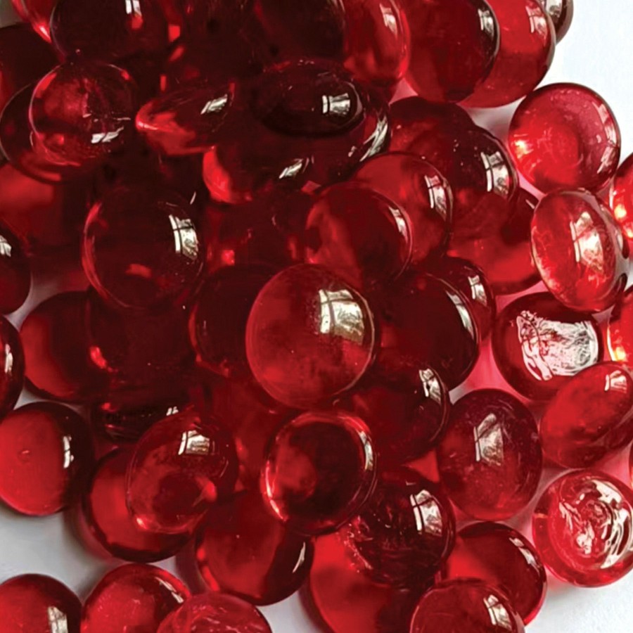 Home Accents * | Red Glass Gem Filler, 42Oz Discount