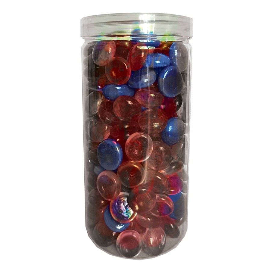 Home Accents * | Red Glass Gem Filler, 42Oz Reliable Quality