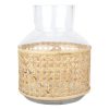 Home Accents * | Grace Mitchell Cane Wrapped Glass Vase, 8 Quality Guarantee