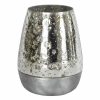 Home Accents * | Silver Mercury Glass Vase, 7 Reduction In Price