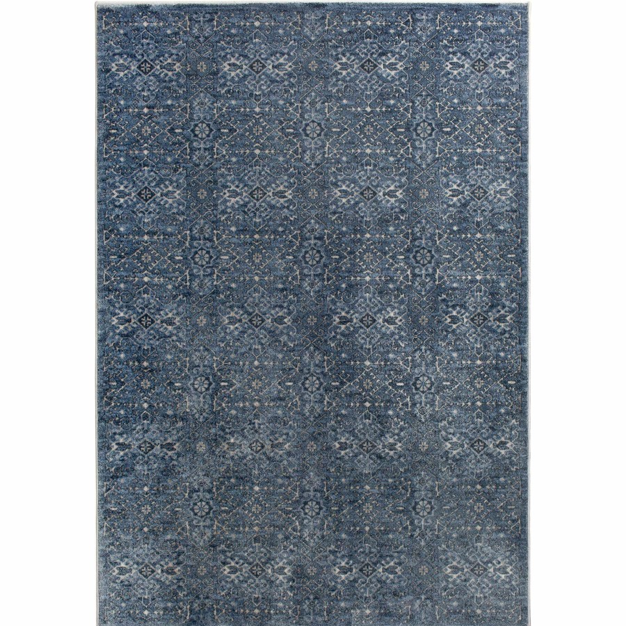 Rugs & Curtains * | (A426) Clearwater Lars Navy Woven Area Rug, 8 10 New Collections