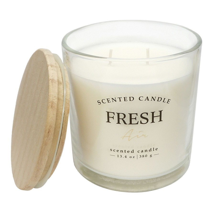 Home D Cor * | Fresh Air Scented Jar Candle, 13.4Oz Latest Fashion