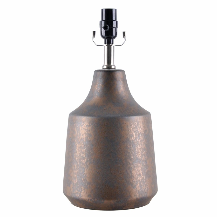 Home D Cor * | Metallic Bronze Ceramic Accent Lamp, 15 Discount Store