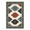 Rugs & Curtains * | (D543) Canyon Blue & Red Area Rug, 5 7 New Collections