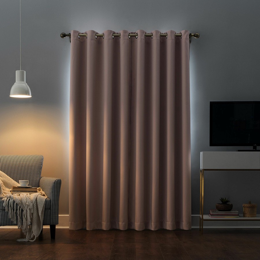 Rugs & Curtains * | Sun Zero Oslo Blush Blackout Grommet Curtain Panel, 84 At Discount Prices