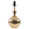 Home D Cor * | Gold Patterned Accent Lamp, 13 Discount