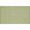 Rugs & Curtains * | (E253) Oasis Green Geometric Indoor & Outdoor Accent Rug, 2 4 Latest Fashion