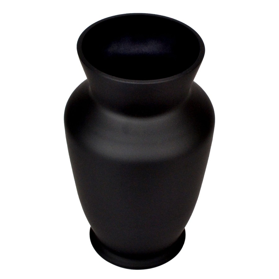 Home Accents * | Black Glass Vase, 11 Exclusive Design