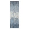 Rugs & Curtains * | (B763) Ty Pennington Cypress Blue Ombre Runner, 2 7 Discount