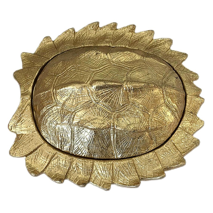 Home Accents * | Metallic Turtle Shell Decorative Box, 5 Limited Edition