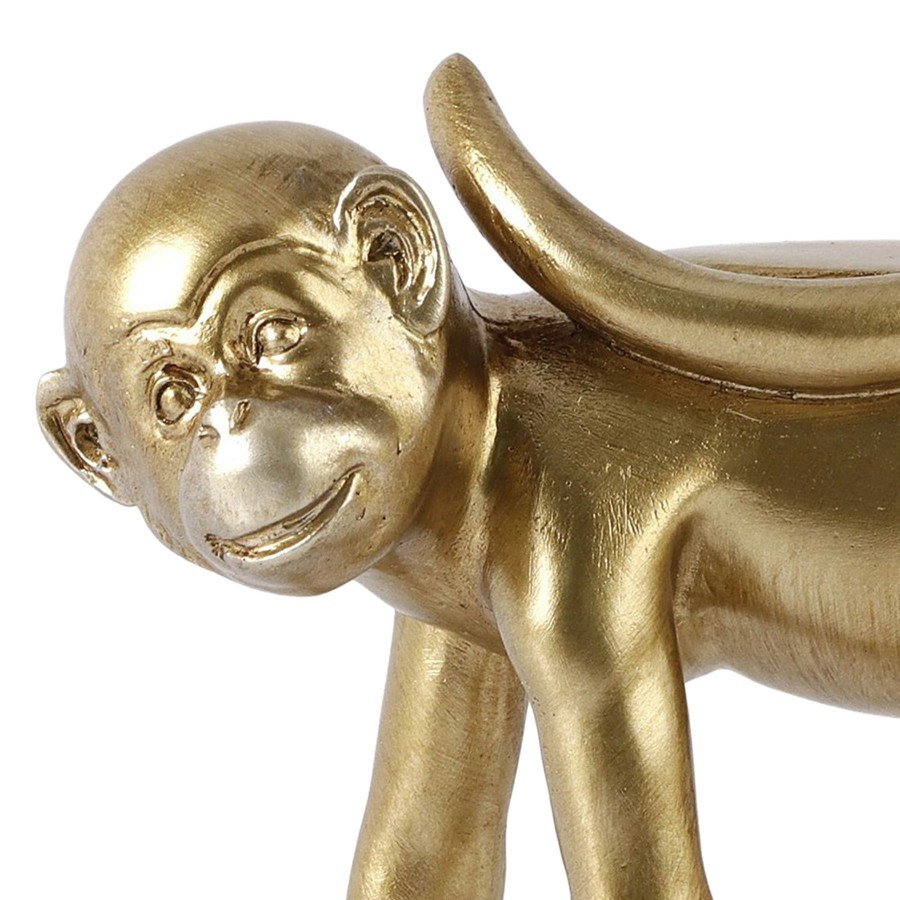 Home Accents * | Metallic Monkey Decor, 4 Quality Guarantee