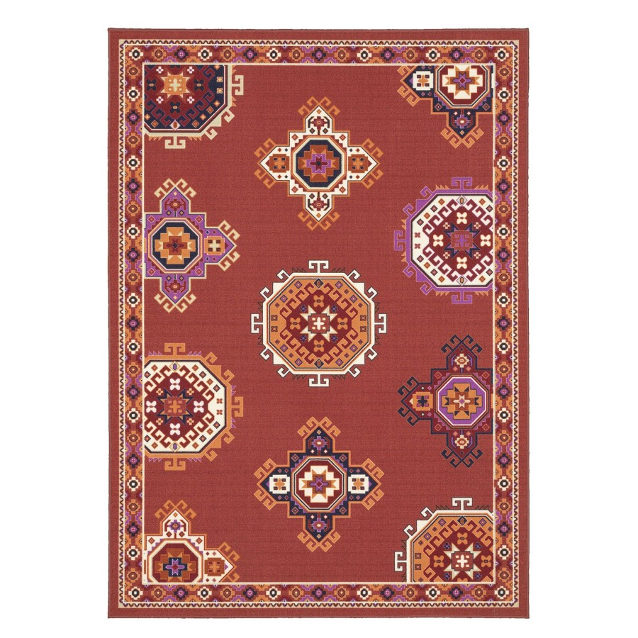 Rugs & Curtains * | (D538) Lingonberry Multicolor Area Rug, 8 10 Discounts