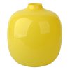 Home Accents * | Tracey Boyd Yellow Glass Vase, 9 Fantastic Model