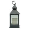 Home Accents * | Grey Led Lantern, 9 Reduction In Price