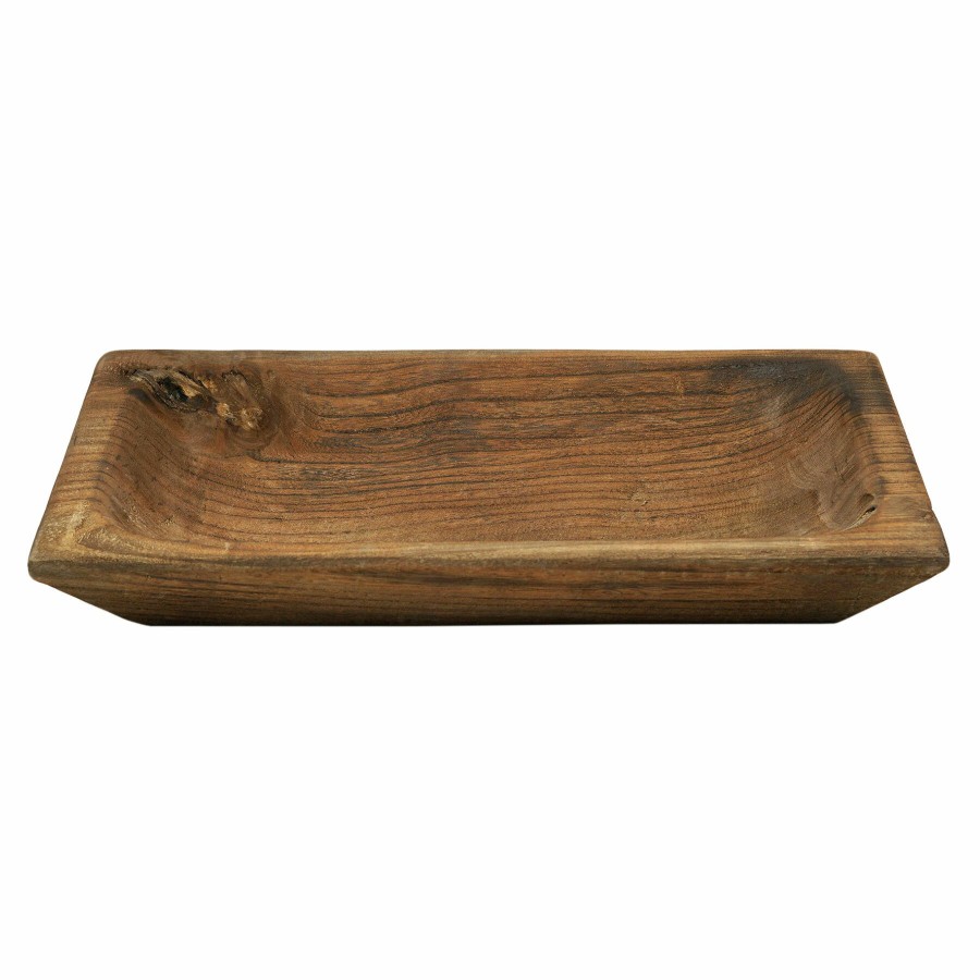 Home Accents * | Wood Tray, 18 9 Premium Product