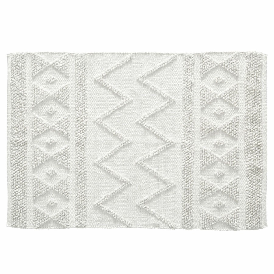 Rugs & Curtains * | Ivory Reign Loop Cotton Accent Rug, 30 45 Discount