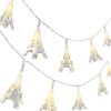 Home D Cor * | Eiffel Tower Led String Light Reduction In Price