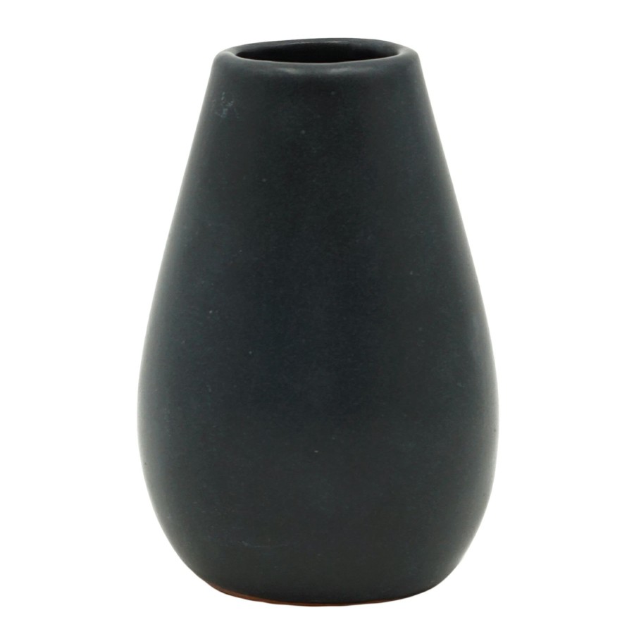 Home Accents * | Matte Black Ceramic Vase, 4 Discounts